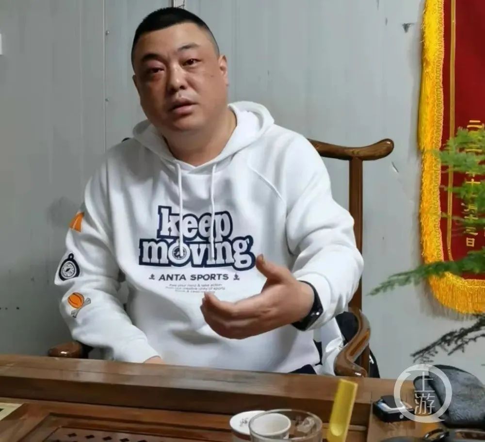 彭彬接受上游新闻独家采访