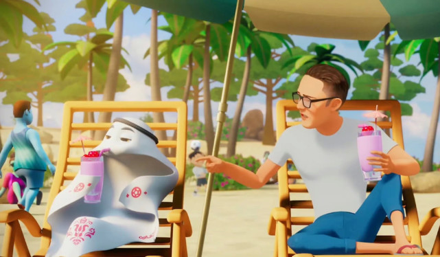 卡塔尔世界杯吉祥物，一看就有钱，只差一个字母，米卢让国足激动休闲区蓝鸢梦想 - Www.slyday.coM