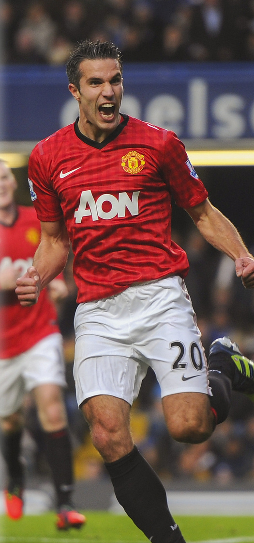 大将军范佩西是现代足球最强中锋的模板能快能慢能传能控能射