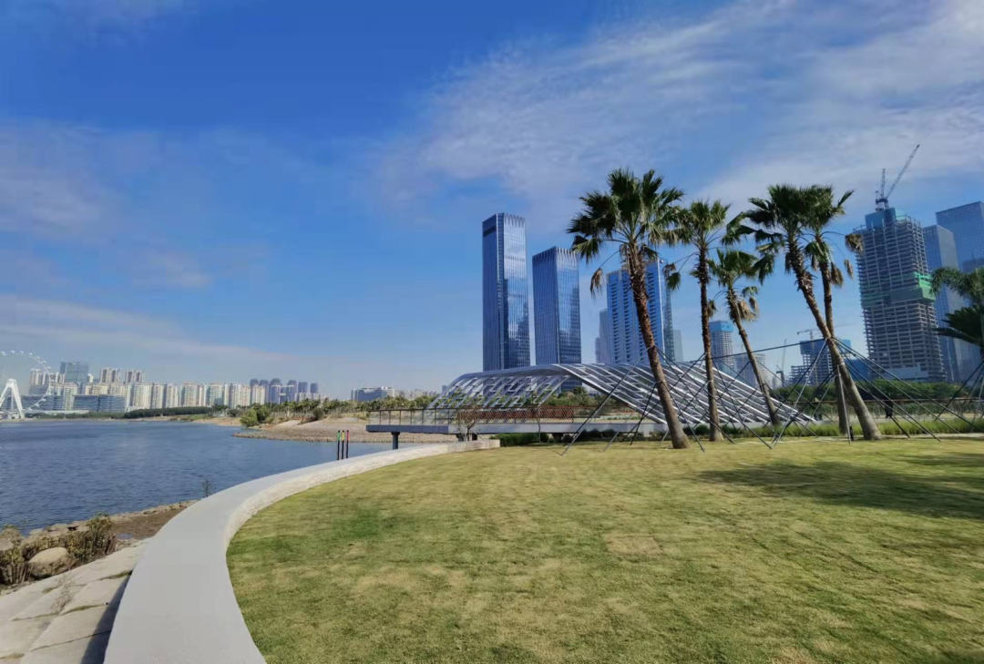 前海首个水廊道公园桂湾公园来了