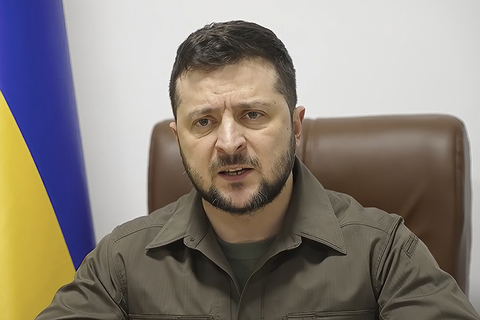 乌克兰总统泽连斯基.人民视觉 图