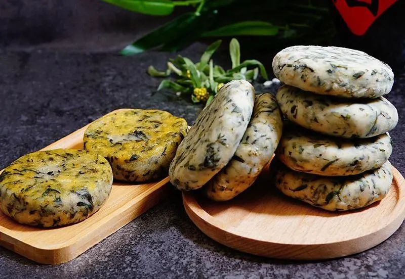 网络中国节61清明丨贵州传统名小吃清明粑软糯清香季节限定