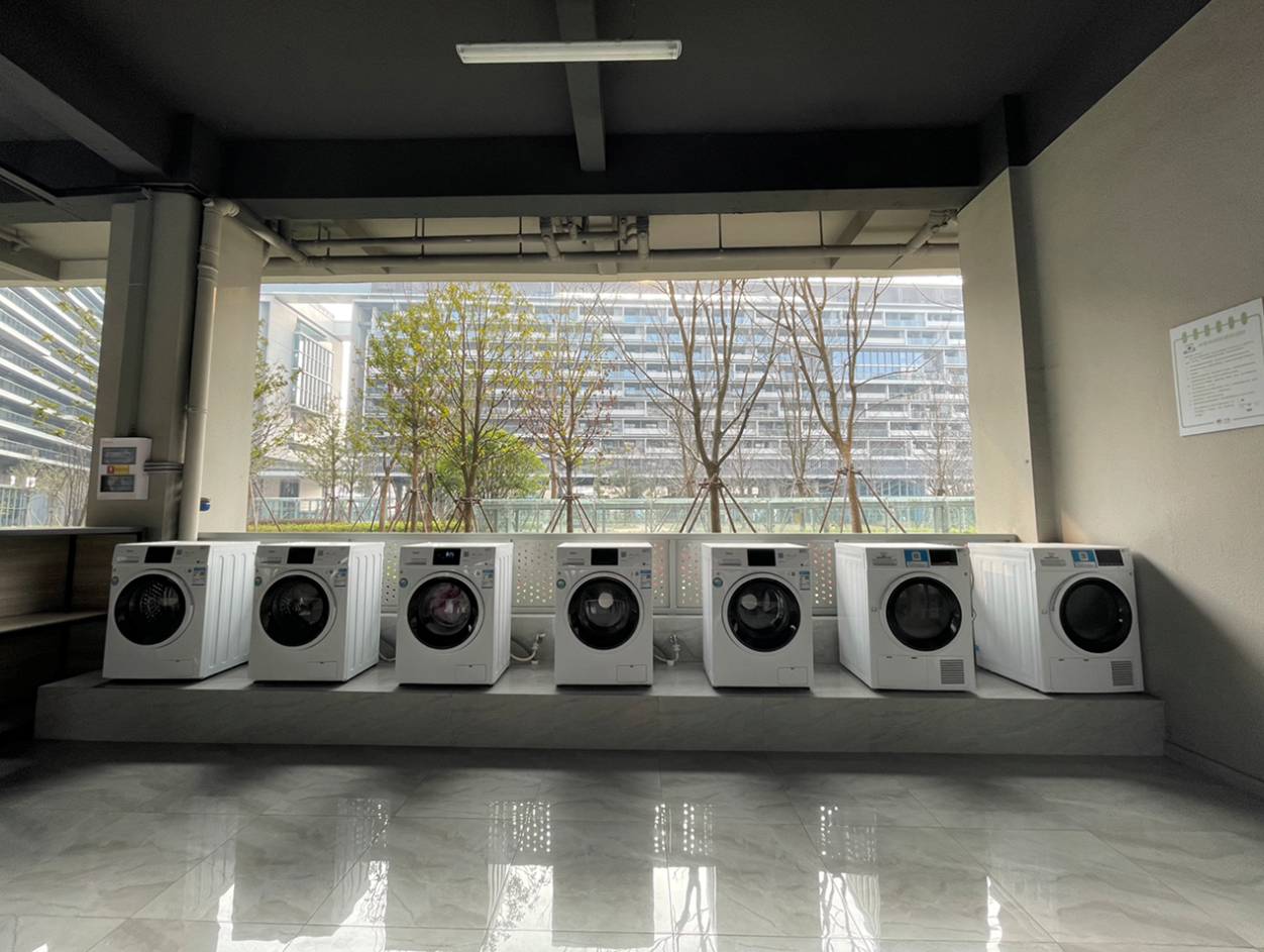 宁巢明石公寓共享洗衣机.