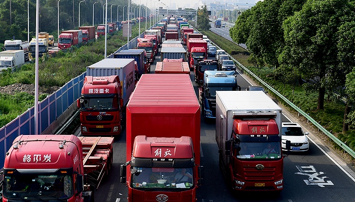 不搞层层加码，卫星跟踪动态……各方合力破解长三角货运受阻难题｜上海战疫休闲区蓝鸢梦想 - Www.slyday.coM