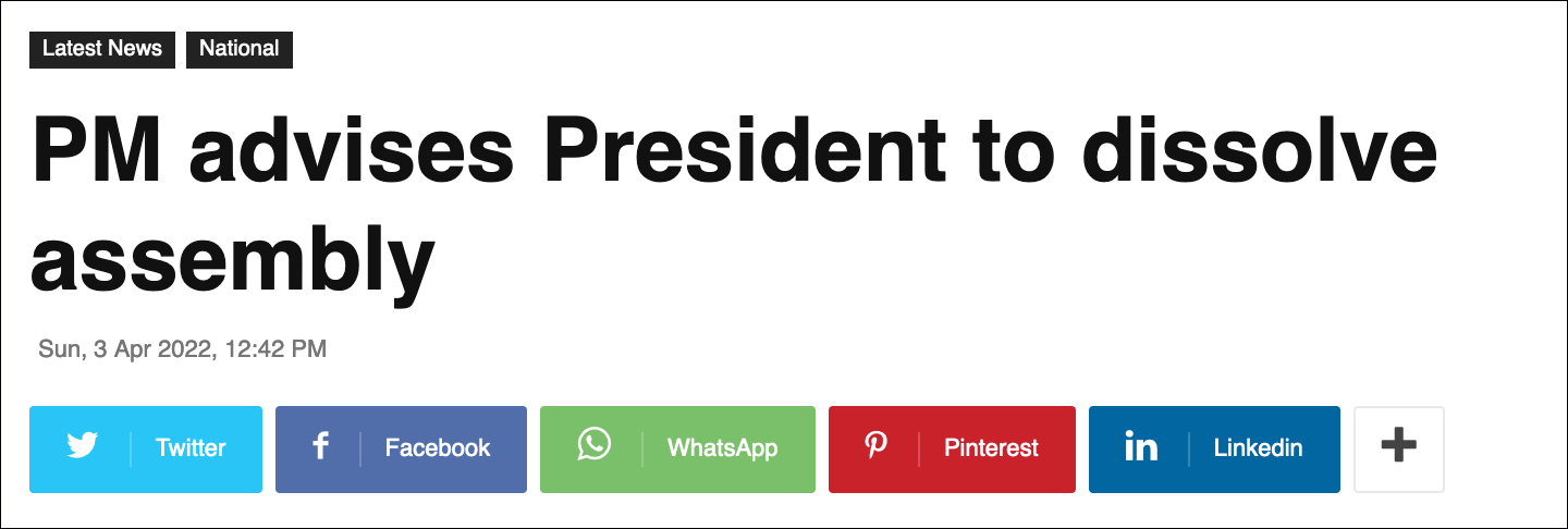 巴基斯坦总理惊险过关：议会解散，90天内大选休闲区蓝鸢梦想 - Www.slyday.coM