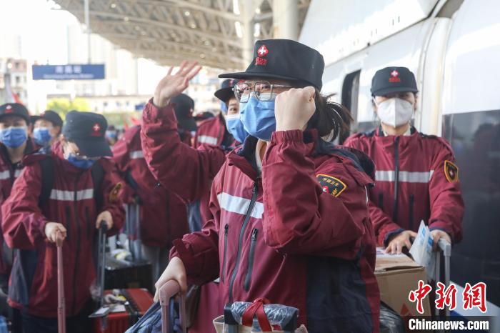 江西省援沪医疗队出征 千余名医护人员驰援上海休闲区蓝鸢梦想 - Www.slyday.coM