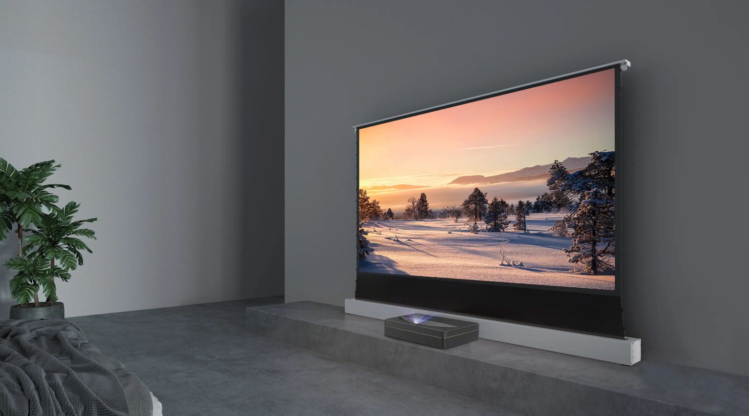 李逵和李鬼傻傻分不清楚投影仪假冒激光电视屏幕是辨别关键