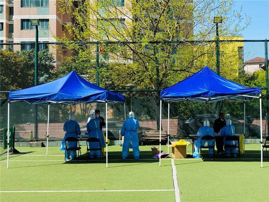 直击上海最大规模核酸检测：这个春天，我们一起守“沪”！休闲区蓝鸢梦想 - Www.slyday.coM