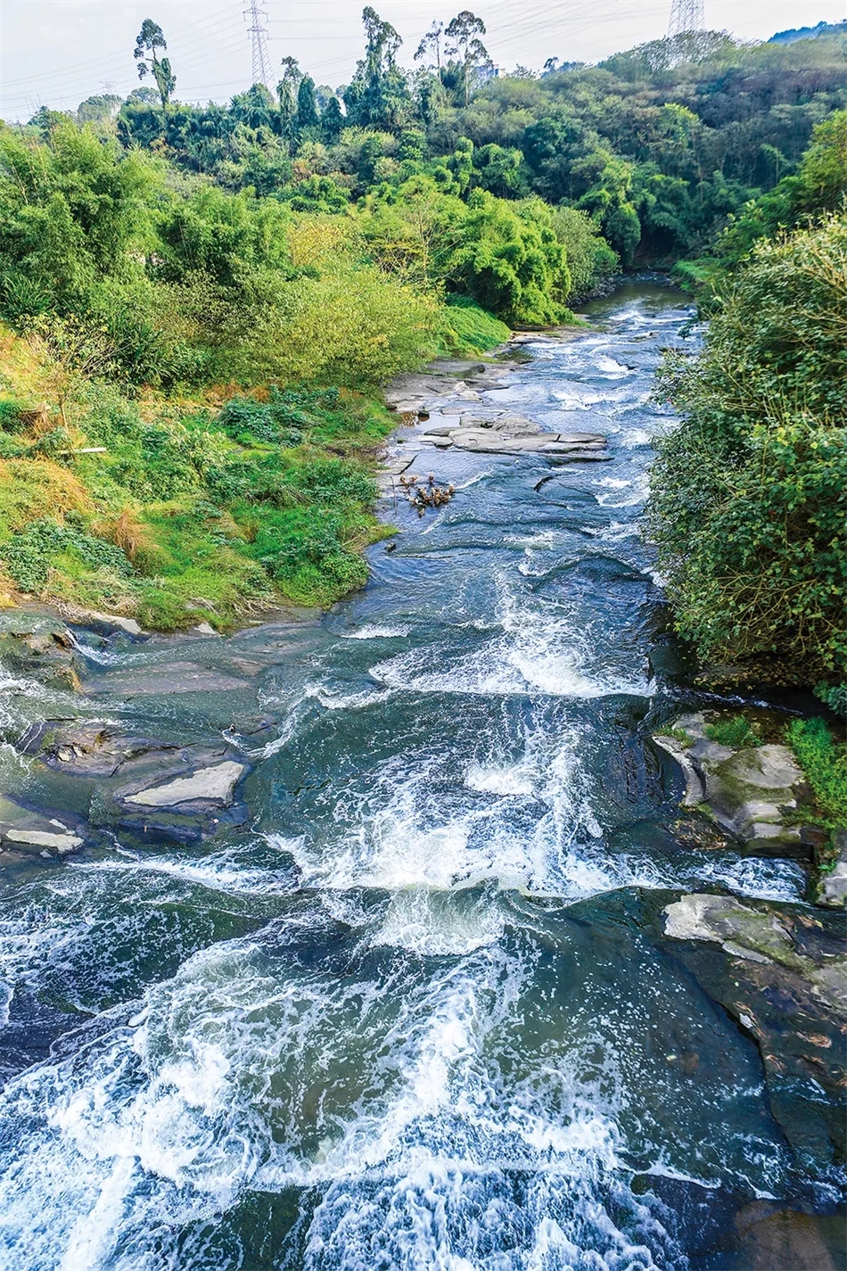 大溪河风景宜人