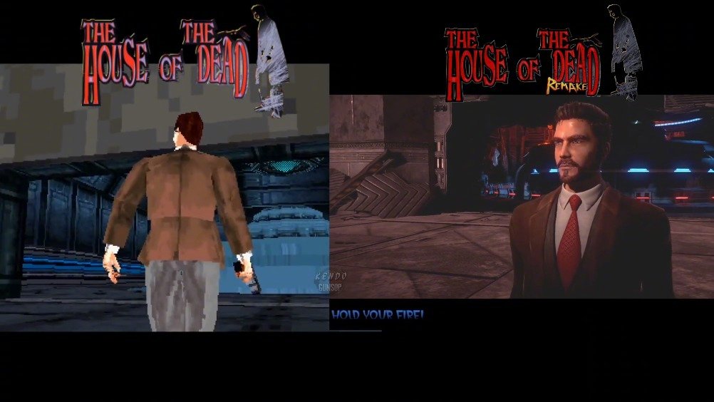《死亡之屋重制版 》与原版画面对比