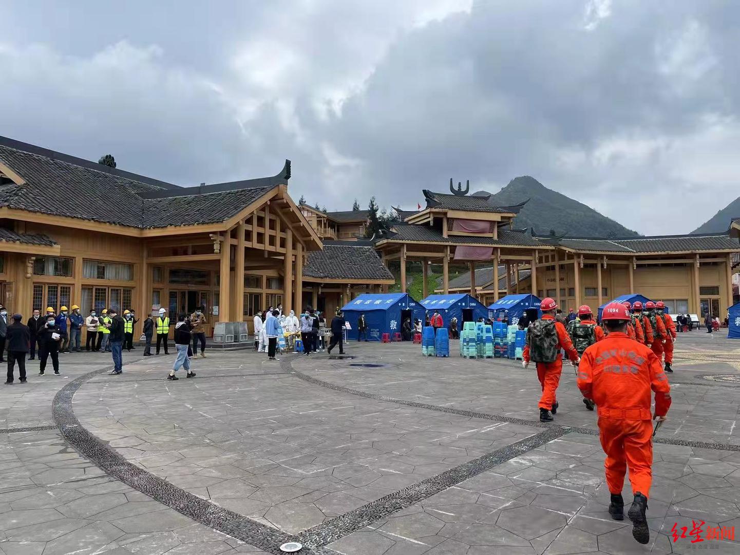 宜宾兴文51级地震有房屋开裂受损情况当地已设置多个安置点