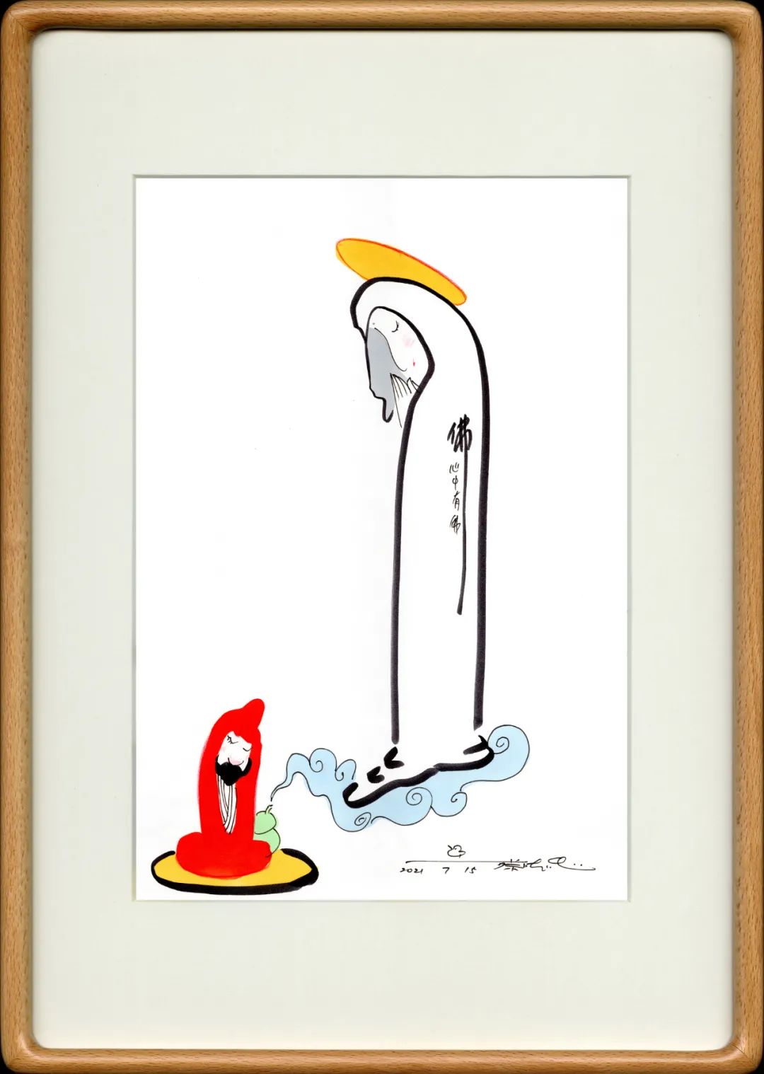 著名漫画家蔡志忠 | 达摩禅之见性成佛__财经头条