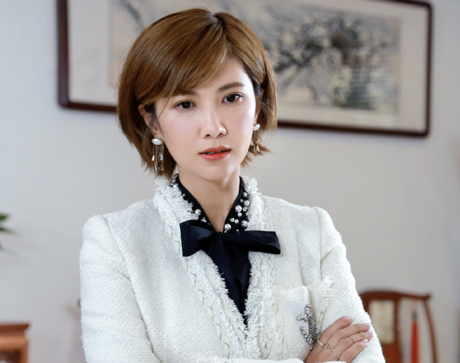 近些年,边潇潇一直活跃在荧屏上.