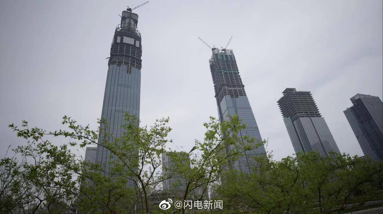 齐鲁第一高楼4月底封顶休闲区蓝鸢梦想 - Www.slyday.coM