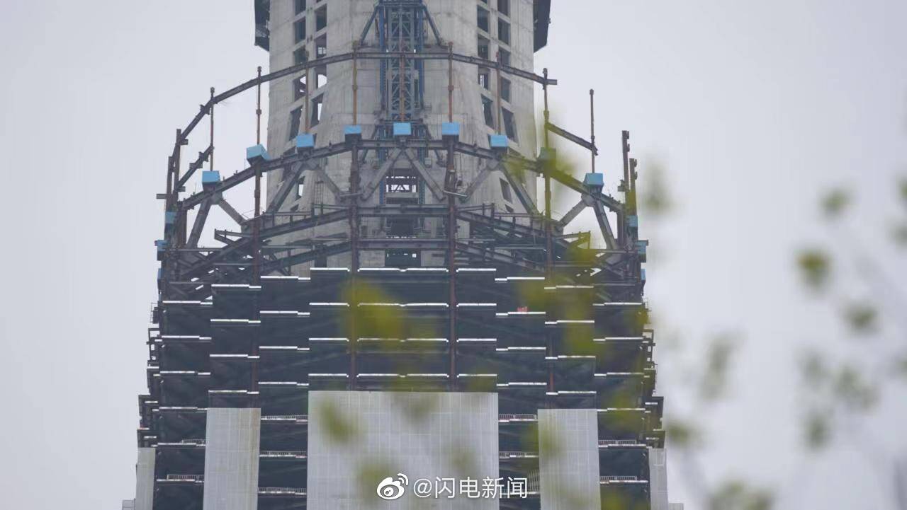 齐鲁第一高楼4月底封顶休闲区蓝鸢梦想 - Www.slyday.coM