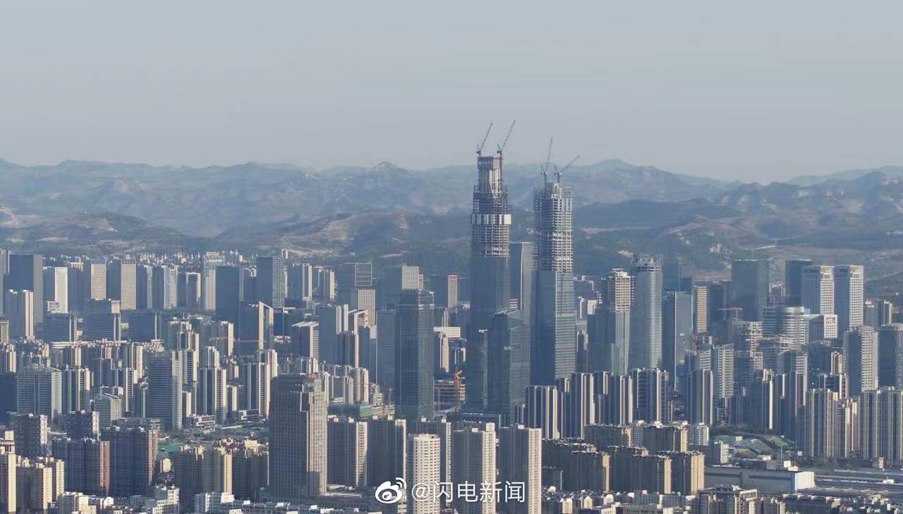 齐鲁第一高楼4月底封顶休闲区蓝鸢梦想 - Www.slyday.coM