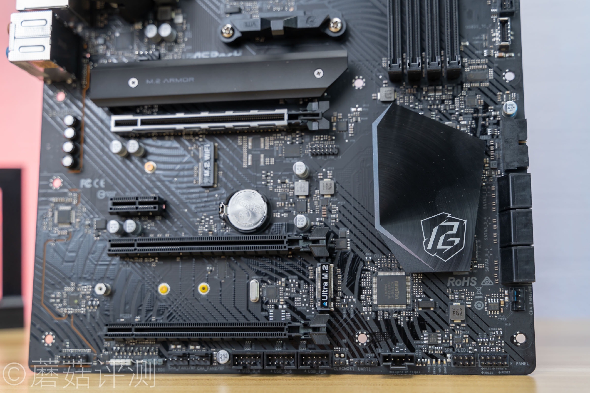 定位不高用料不俗华擎asrockb550pgriptide主板拆解