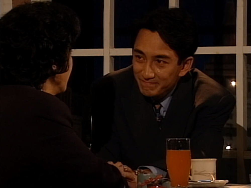 吴启华与生母重逢的哭戏而徐sir面对救过自己,又杀了人的古惑仔兄弟