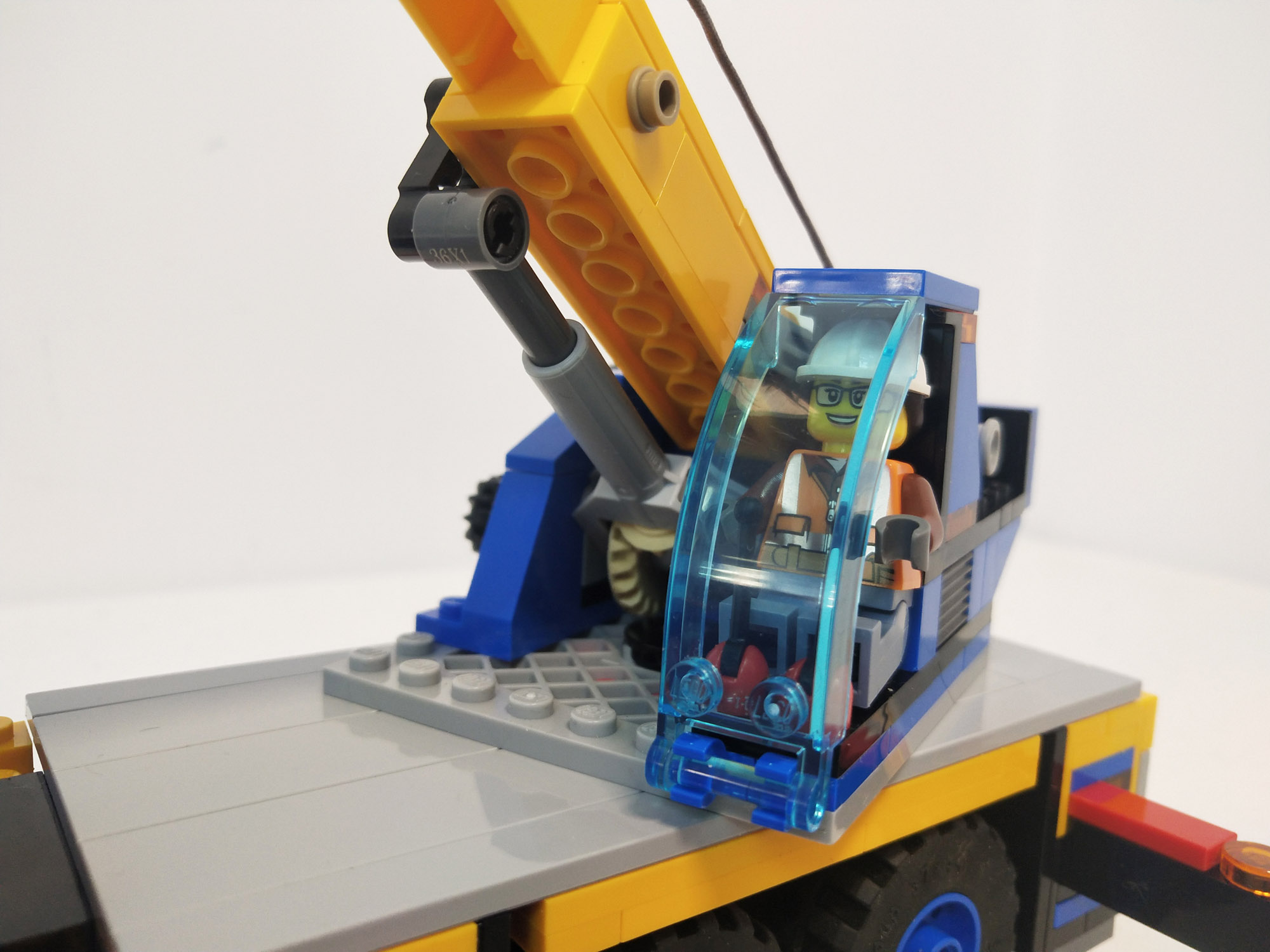 能升高到35厘米的起重机好不好玩呢乐高城市组60324起重机评测