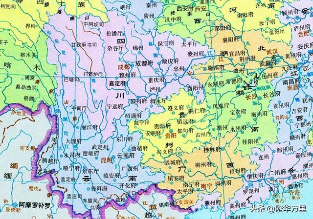 云贵川的区划调整四川省13个县为何划入了云南和贵州