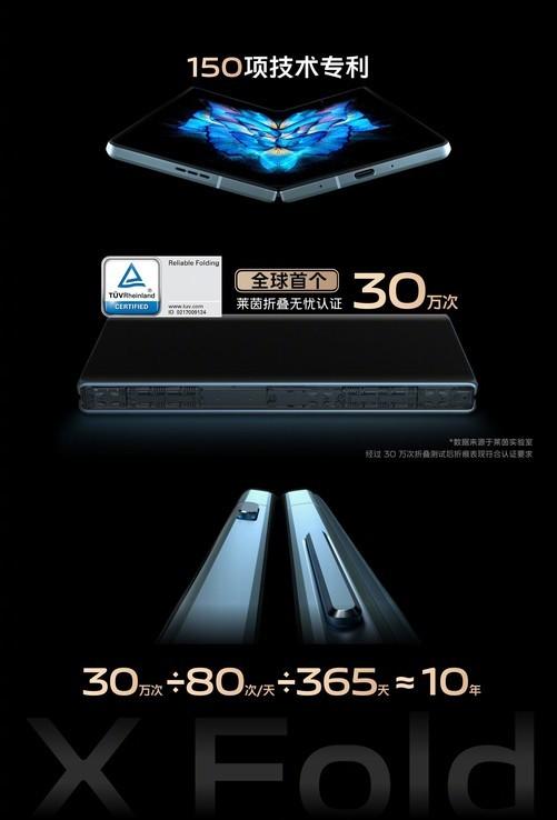 30万次折叠后 vivo X Fold正式跟大家见面休闲区蓝鸢梦想 - Www.slyday.coM
