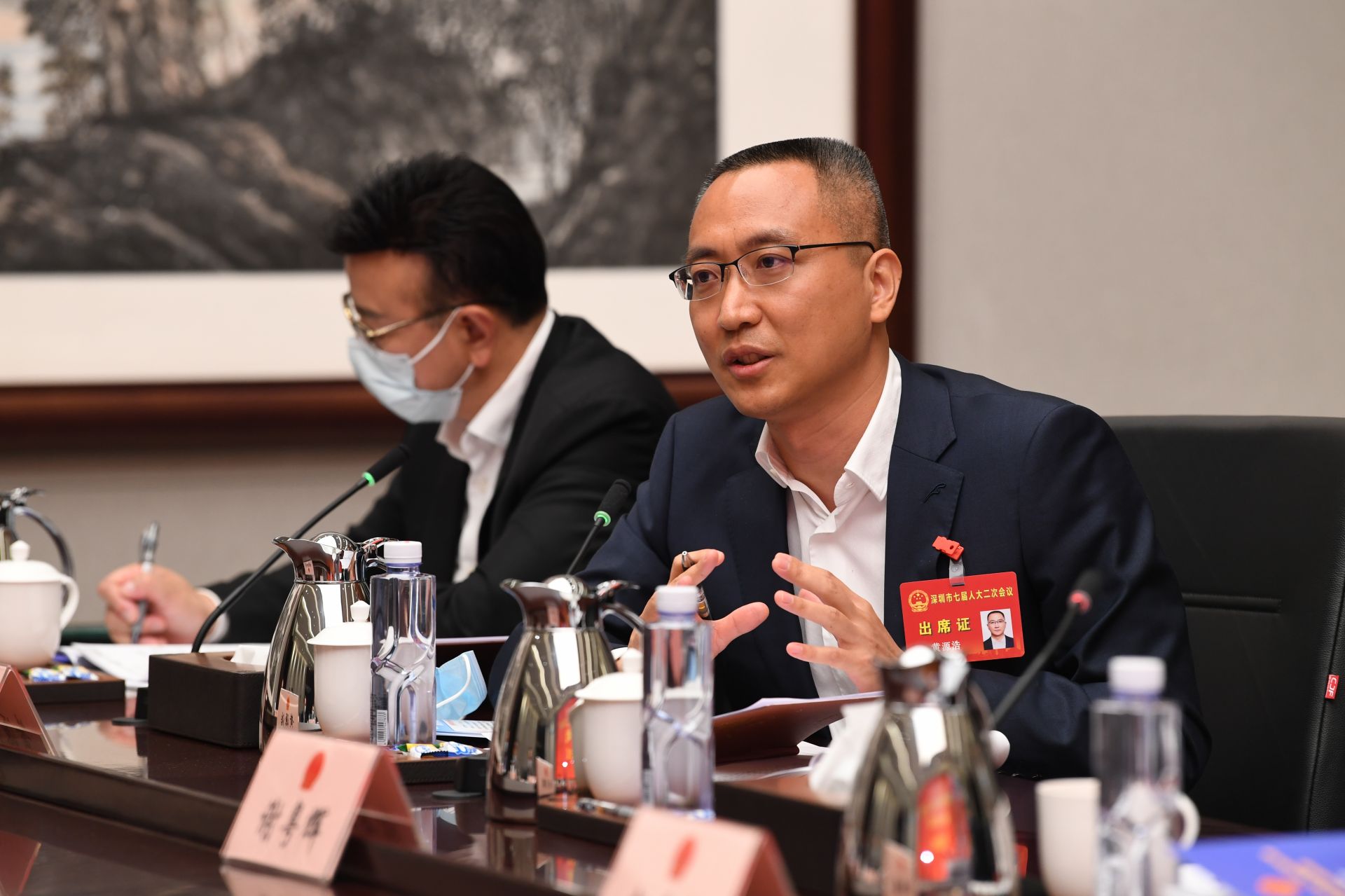 深圳市人大代表,奥比中光科技集团股份有限公司董事长兼ceo黄源浩建议