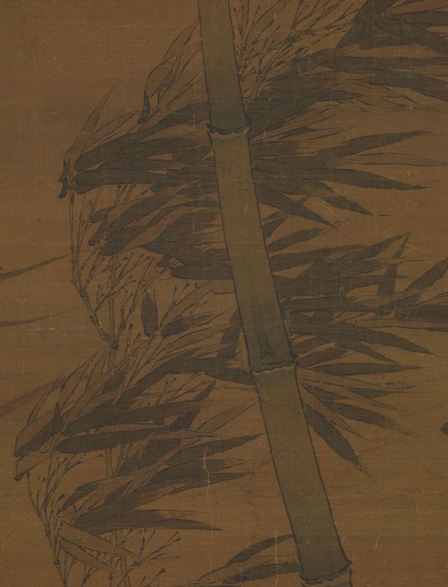 (宋) 崔白 (传) 竹鸥图(局部)