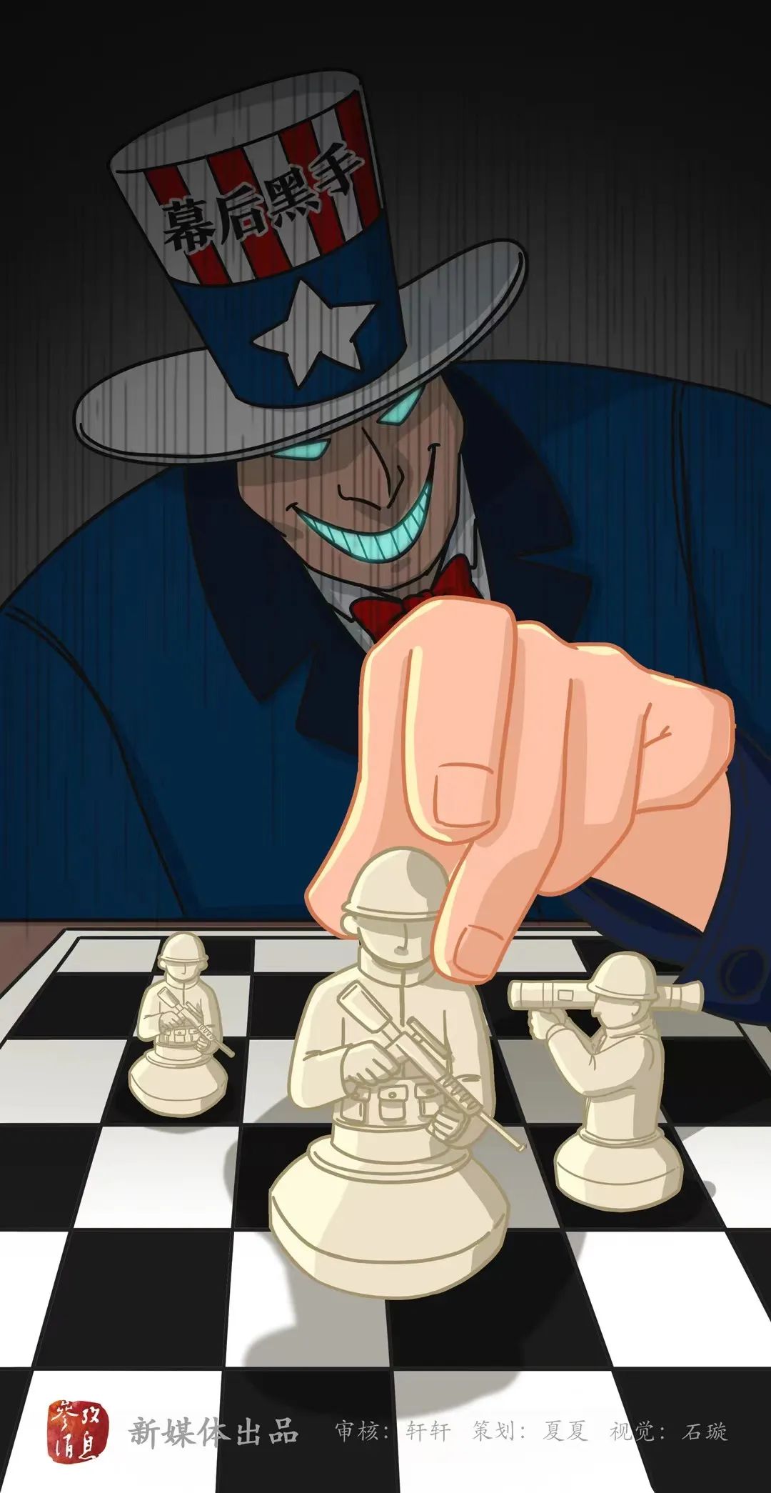 幕后黑手不停世界动荡永无宁日且看美国