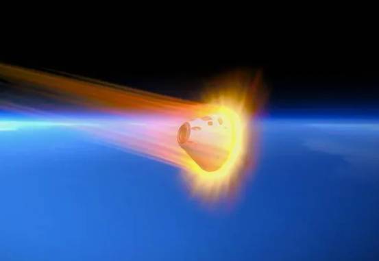 神十三返回地球，为何要经历“黑障6分钟”？对航天员有危险吗？休闲区蓝鸢梦想 - Www.slyday.coM