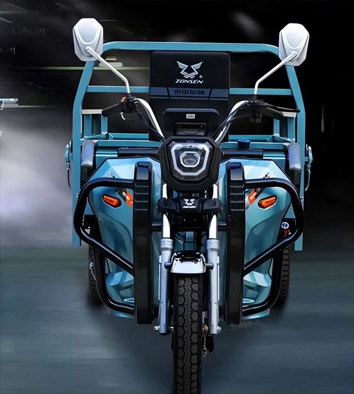 宗申三轮摩托车:150cc电喷发动机,拉3000斤货能跑200公里