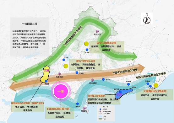 【产业图谱】2022年汕尾市产业布局及产业招商地图分析__财经头条