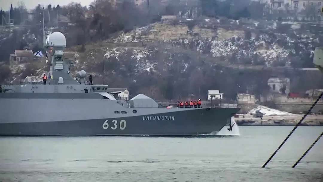 资料图：俄罗斯黑海舰队舰艇。</p><img id=