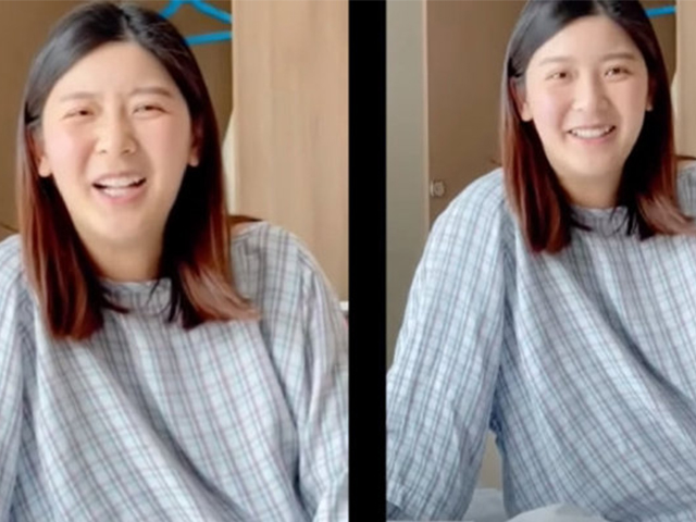 辣妈女星余香凝不藏了首次公开怀孕照暴肥2倍胖到没脖子