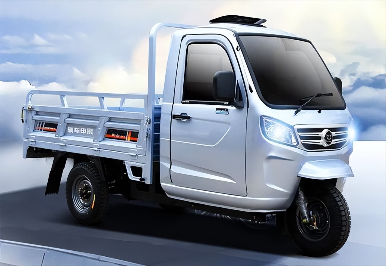 宗申j19电动三轮车搭载大过载电机,最大功率8000w,动力足