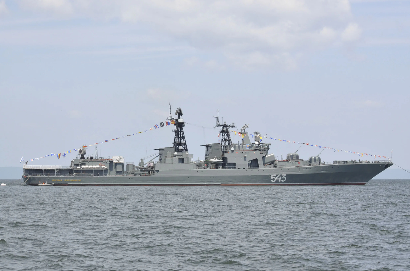 俄无畏级驱逐舰反潜性能强大至今仍担当重任