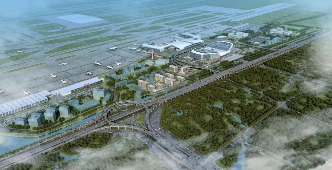 温州机场三期改扩建项目效果图