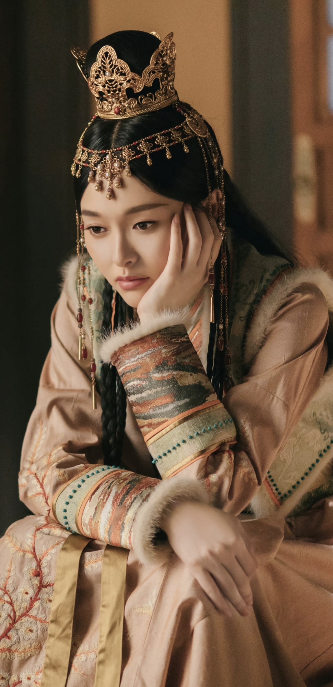 《燕云台》唐嫣-萧燕燕 服装黄薇