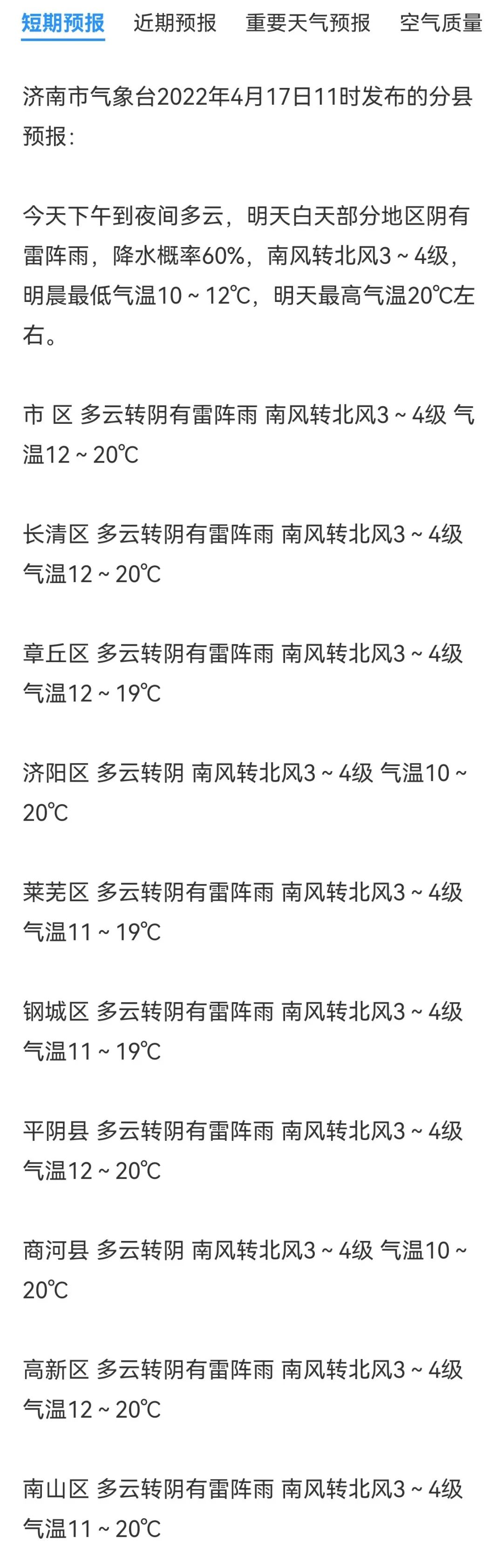 降温+雷阵雨马上到，山东多地将“变天”，济南8地受影响休闲区蓝鸢梦想 - Www.slyday.coM