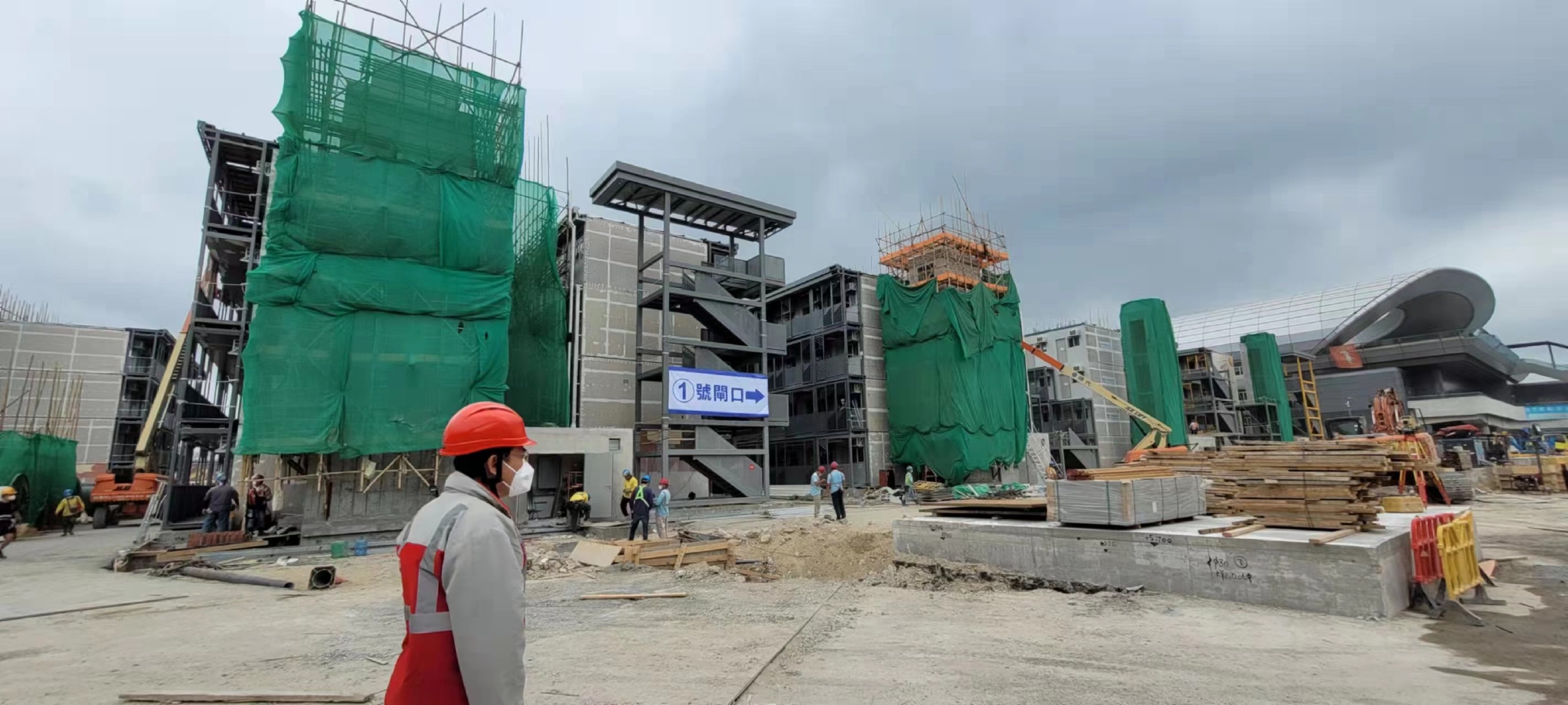 香江来信丨参与香港三个方舱医院建设我被确定的力量震撼