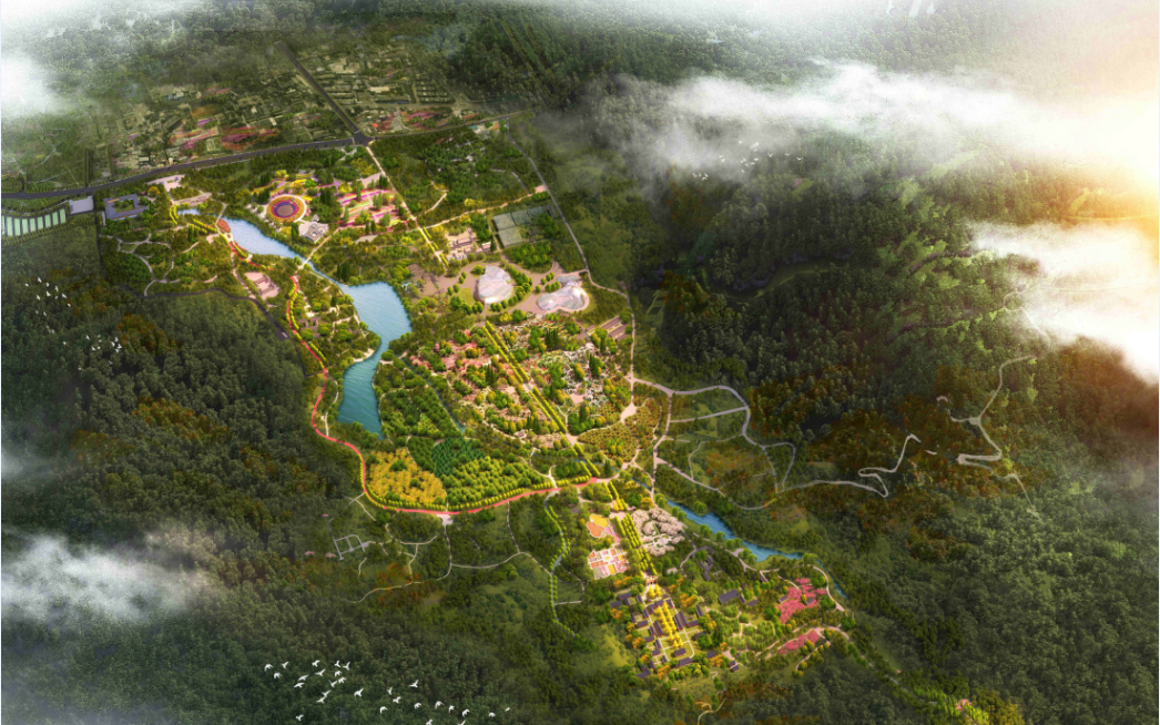 国家植物园规划图.国家植物园供图