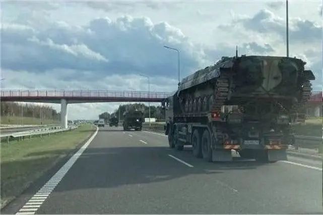 [Польская боевая машина пехоты BWP-1 направляется в Украину]