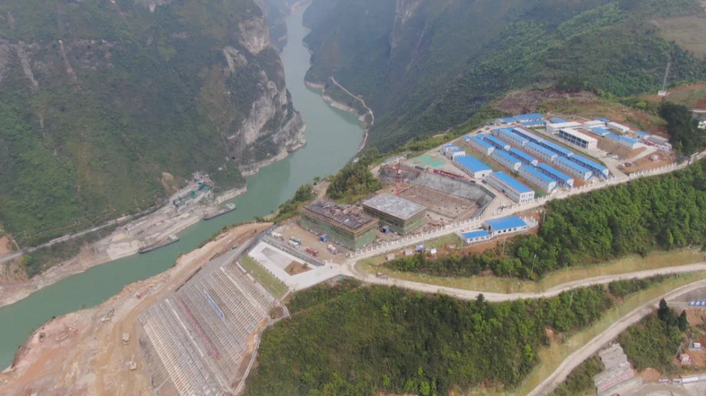 总投资约110亿,乌江白马航电枢纽全面进入主体工程施工阶段|贵州省