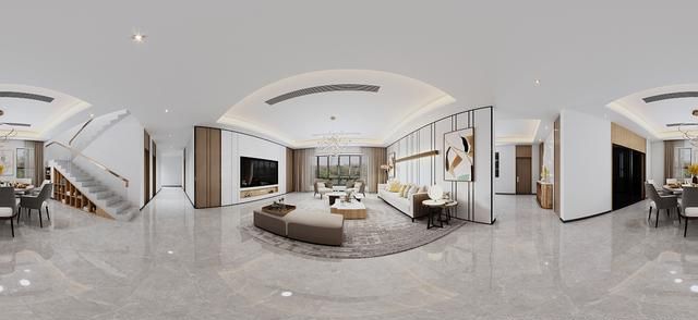 蜘蛛云渲染3d全景效果图是怎么制作的