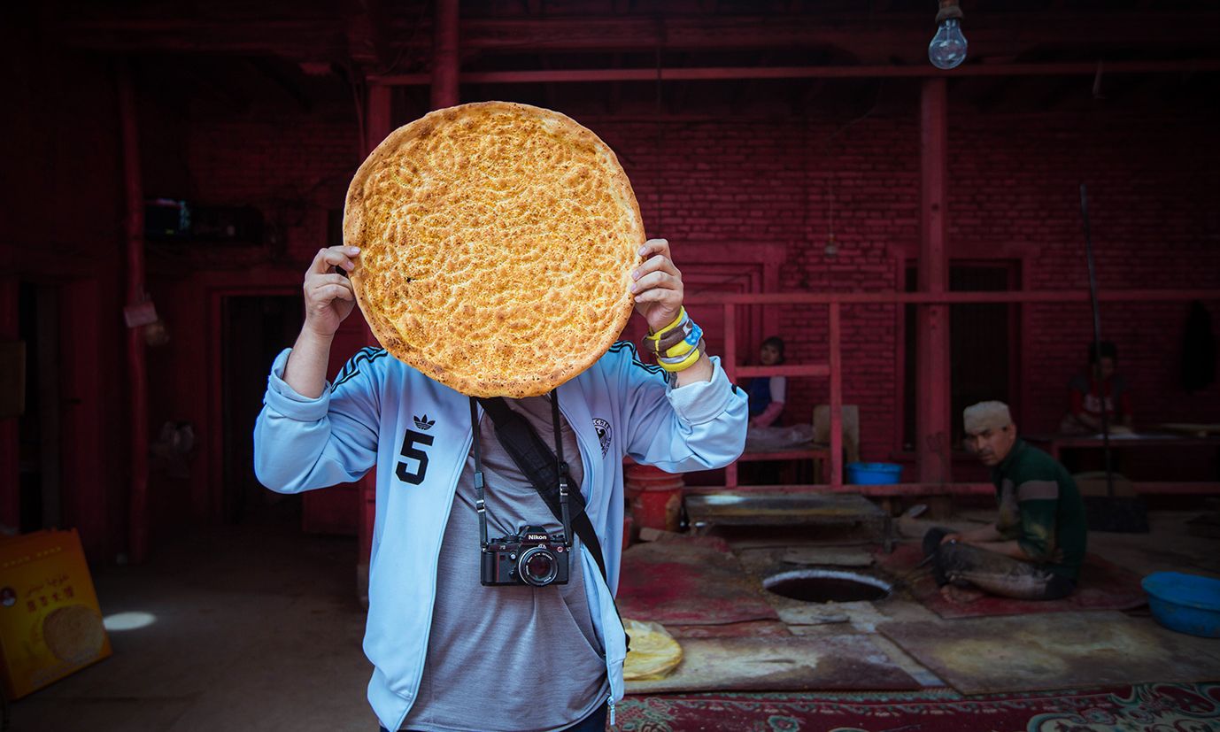 新疆最大的馕图片图片