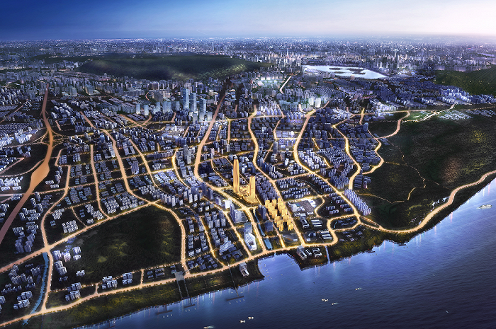 燕子矶新城效果图