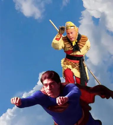 为什么中国神仙竖着飞西方神仙横着飞