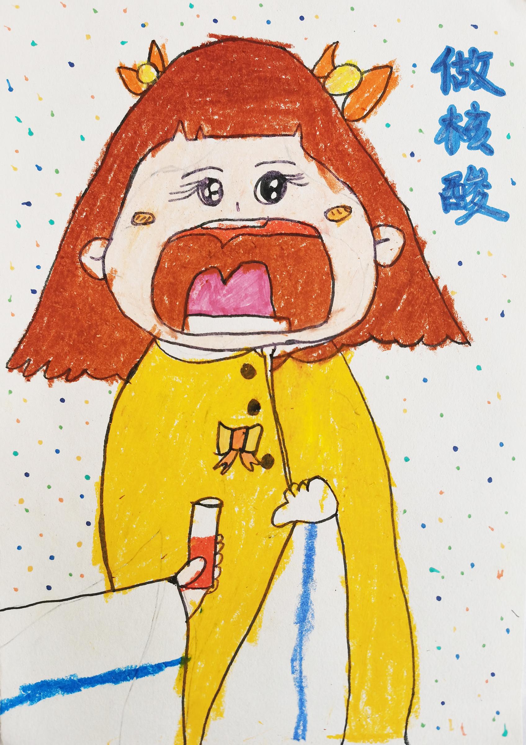 绘画记疫①童言无忌疫情中孩子们的愿望五花八门