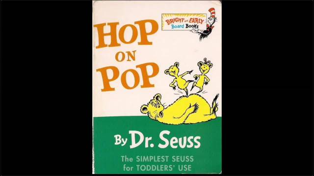 英文绘本《hop on pop》