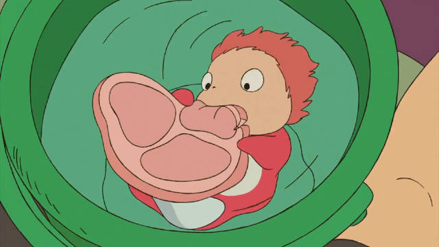 波妞喜欢吃火腿