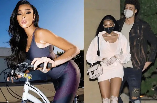 库兹马女友最新大片奶牛超模秀身材nba姐弟恋詹娜好闺蜜